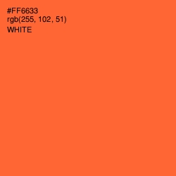 #FF6633 - Outrageous Orange Color Image